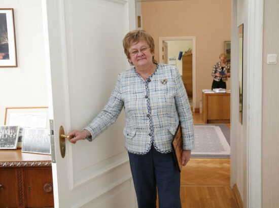 Riigikogu esimees Ene Ergma